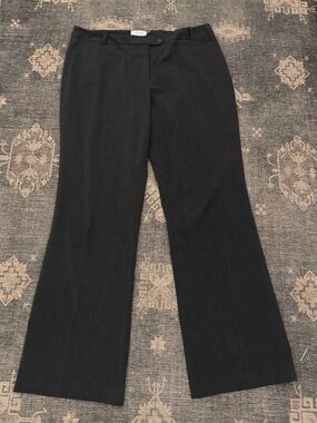 Calvin Klein Black Boot Cut Dress Pants